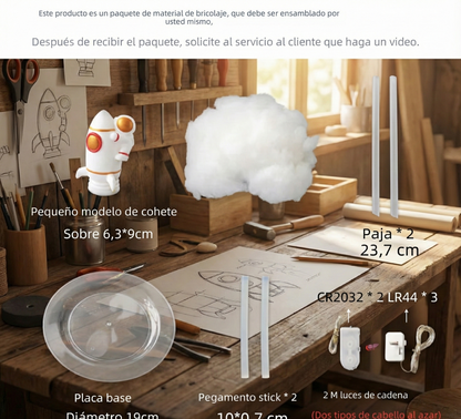 Luminaria Orbital: Edición Astronauta