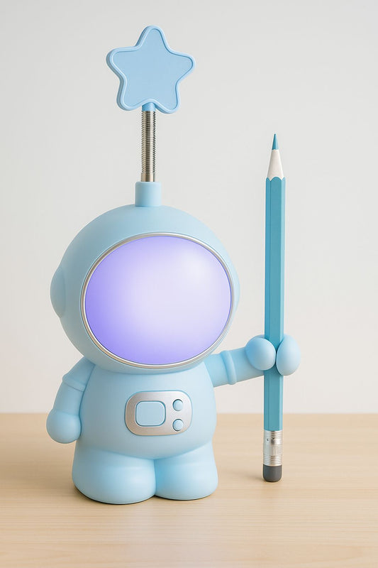 Lámpara Nocturna Astronauta — Luz Ambiente que Inspira